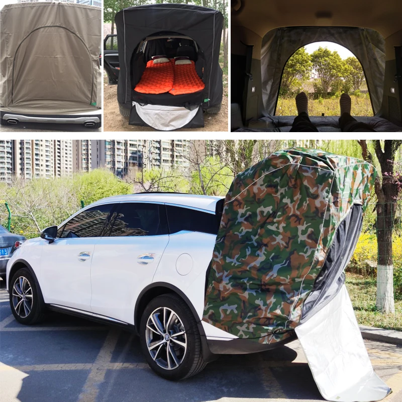 Araba Arka Çatı Açık Ekipmanları Kamp Çadır Gölgelik Kuyruk Piknik Tente Renault Captur İçin Keleos MG GS İçin