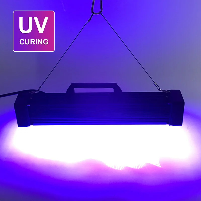 Bar Led UV JEL Kür Lambası Yüksek Güç Ultraviyole Siyah ışık yağ baskı makinesi Cam Mürekkep Boya Serigrafi UVCURİNG3. 0-552 0