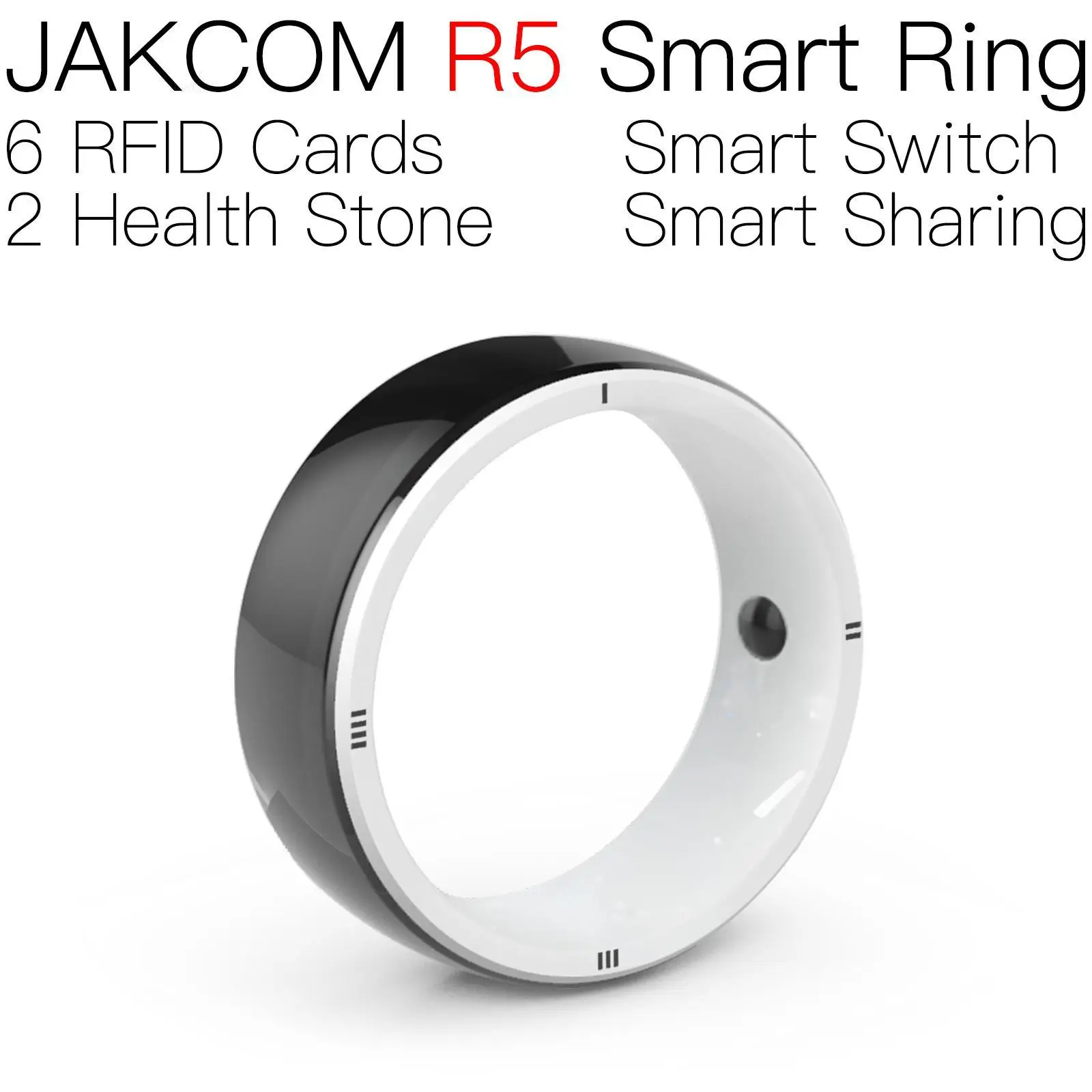 JAKCOM R5 Akıllı Yüzük Yeni ürün olarak çıkartmalar tt turdo mesafe 10 adet nfc şeffaf mini etiket odyssey amibo kart cips