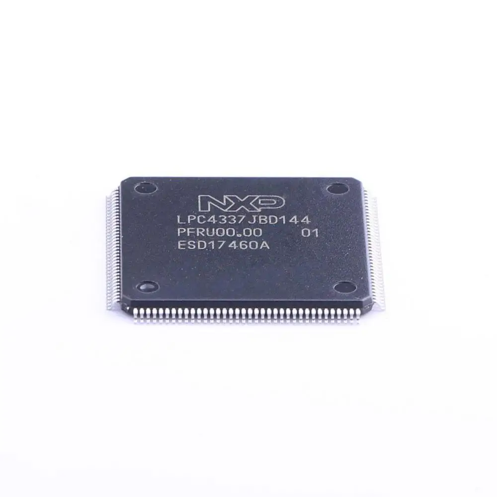 MCU 32-bit LPC4300 ARM Korteks M4 / M0 RISC 1024KB Flaş 3.3 V 144-Pin LQFP Tepsisi LPC4337JBD144E