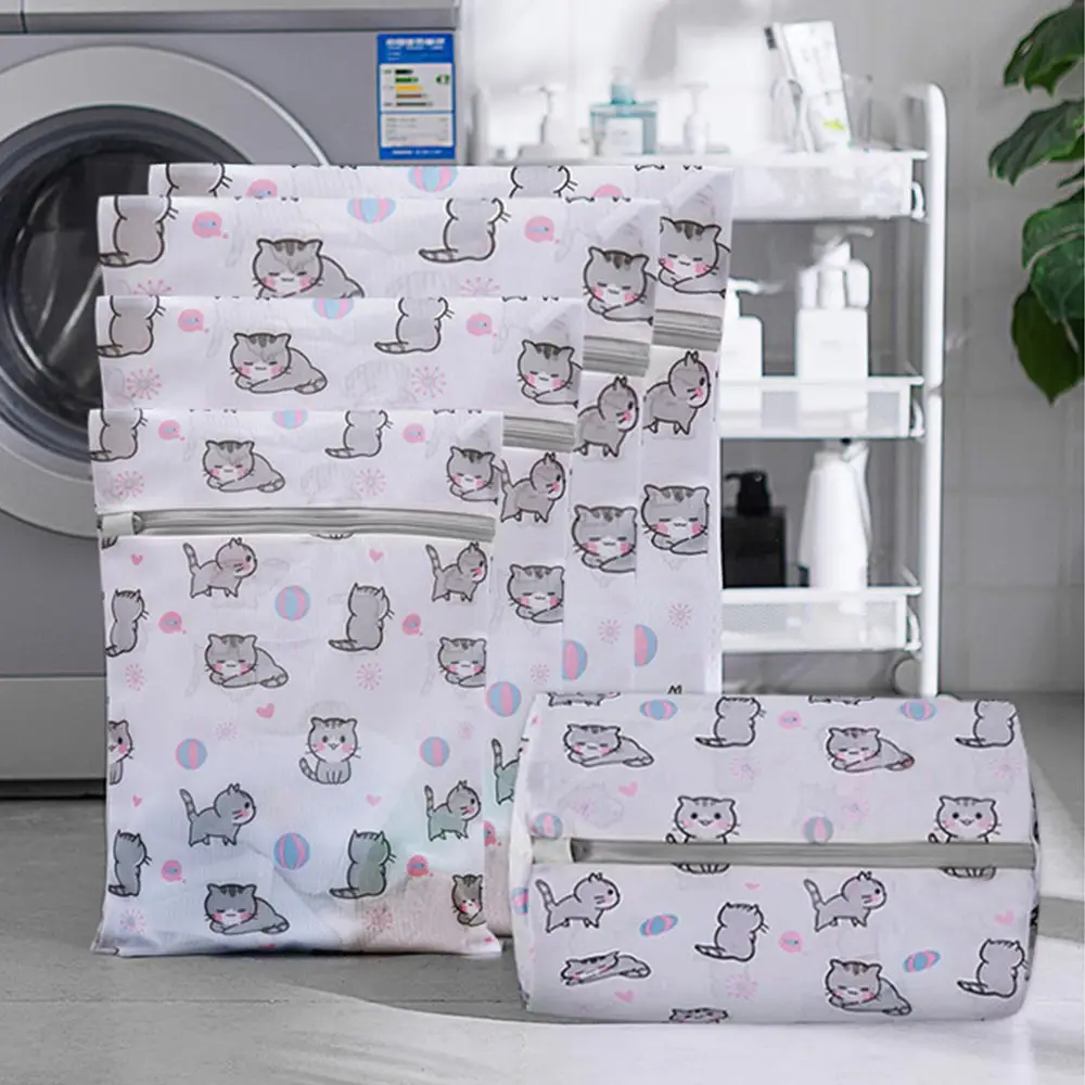 Sutyen Yıkama Çantası Ev çamaşır torbası Ev Organizasyon Depolama Katlanabilir Çamaşır makinesi koruma ağı