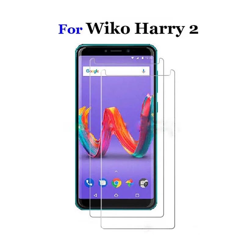 Wiko için Harry2 Temperli Cam 9 H 2.5 D Premium Ekran Koruyucu Film Için Wiko Harry 2 5.45
