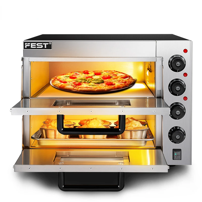 taşınabilir ticari pizza fırını elektrikli 40 litre ıtaliano pizza fırını 0