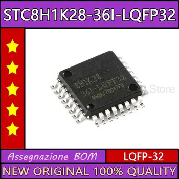 10 adet / grup STC STC8H1K28-36I-LQFP32 MCU çip IC STC8H1K28-36I-LQFP32G 8H1K28-36I-LQFP32