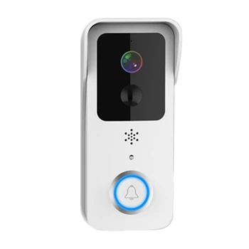 Video Kapı Zili 5G Çift Wifi Açık kapı zili Su Geçirmez IP65 Pil İnterkom Akıllı Ev Kablosuz Kapı Telefonu Kamera