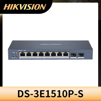 hikvision DS-3E1510P-S POE Anahtarı SFP Ethernet Anahtarı IP Kamera / kablosuz erişim noktası / güvenlik kamerası AI akıllı anahtar