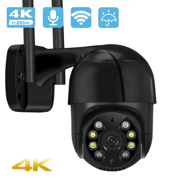 4K 8MP 5MP Ultra HD PTZ WiFi IP Kamera AI İnsan Algılama 1080P UHD Ses IP Kamera Otomatik İzleme P2P Video Gözetim En İyi