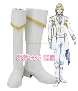Uta hiçbir Prens-sama Camus Anime Karakterler Ayakkabı Cosplay Ayakkabı Çizme Parti Kostüm Prop 0
