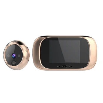 2.8 İnç Lcd Renkli Ekran Dijital Kapı Zili 90 Derece Kapı Göz Kapı Zili Elektronik Gözetleme Kapısı Kamera Görüntüleyici Açık Kapı Zili