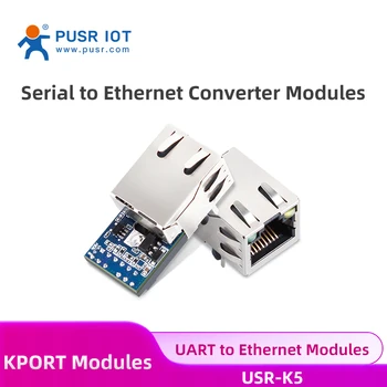 PUSR Düşük maliyetli Küçük Boyutlu Seri Ethernet Dönüştürücü Modülleri TCP / UDP USR-K5