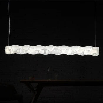 Modern İtalya Tasarımcı LED Kolye Lamba Ev Ofis sarkıt aydınlatma Yaratıcı Odası Dekor Asılı Süspansiyon Yemek Odası İçin 5