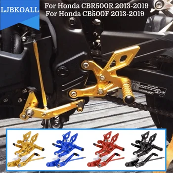 CBR500 R CB 500F CBR 500R Motosiklet Ayarlanabilir Rearsets Ayak Peg Arka Adımlar Footrest Footpeg Honda CB500F CBR500R 2013-2022
