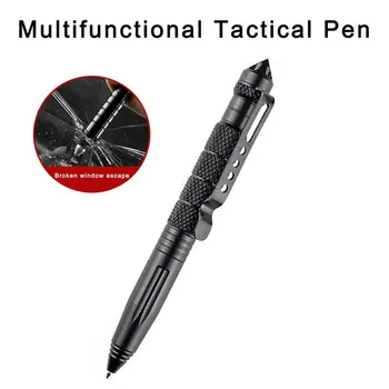 Yeni Kendini Savunma Çelik Acil cam kesici kalem Açık Güvenlik hayatta kalma aracı Yüksek Kaliteli Askeri kişisel Taktik Kalem