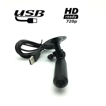 720 P HD 2.8/3.7 mm Pin delik Lens 0.1 Lux UVC USB 2.0 MİNİ Pin delik USB Bullet Kamera İçin Endüstriyel Muayene ve Kask ve Polis 0
