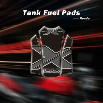 Motosiklet Çıkartmalar Yakıt Tankı Sticker Koruyucu Çıkartmaları 3D Tankı Pad HONDA VFR1200X Crosstourer 2012-2014 VFR 1200 X