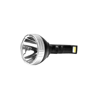 P50 süper parlak USB COB el feneri dönen akülü ışık 5 dişli şarj edilebilir meşale açık aksesuarları için