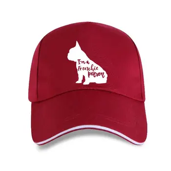 yeni kap şapka ben Bir Fransız Kişi Grafik Kadın Fransız Bulldog Baskı Köpek Anne Yaşam Tumblr beyzbol şapkası Yuvarlak Boyun