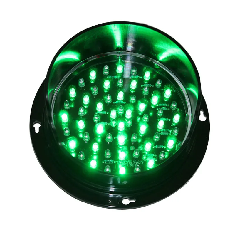 125mm DC 12V çift renk yeşil ve kırmızı lamba trafik işareti kurulu ok 1