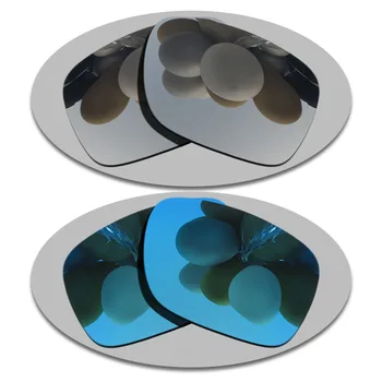 Gümüş ve Gök Mavisi Lensler İçin Yedek-CASUS Optik Discord Polarize Güneş Gözlüğü