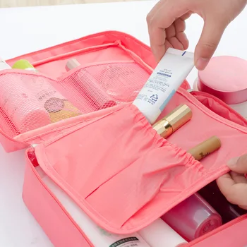 Yeni büyük kapasiteli taşınabilir kozmetik çantası makyaj çantası kadın çanta taşınabilir depolama su geçirmez çanta çok fonksiyonlu seyahat çantası 1