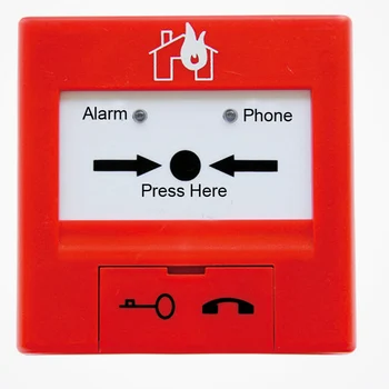 TCSB5214H Manuel Çağrı Noktası Akıllı Alarm düğmesi Acil Durum Düğmesi sadece TC yangın alarmı sistemi