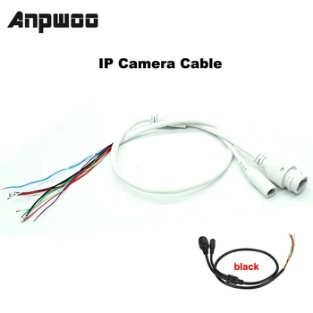 IP kamera kablosu IP ağ kamerası kablosu değiştirin kablo RJ45 kamera Kablosu DC12V CCTV ıp kamera için değiştirin kullanımı