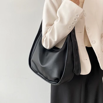 Büyük Kapasiteli Çanta kadın 2021 Yeni Moda Yüksek Anlamda Yabancı Stil kadın Çantası Doku Çok Yönlü tek omuz askılı çanta