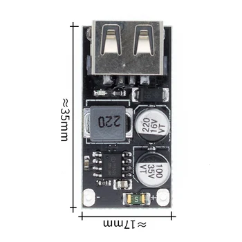 USB QC3. 0 QC2. 0 USB DC-DC Buck Dönüştürücü Şarj Adım Aşağı Modülü 6-32V 9V 12V 24V için Hızlı Hızlı Şarj devre 5V 3