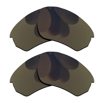 2 Çift Bakır ve Bakır Lensler İçin Yedek-Oakley Flak Beta Polarize Güneş Gözlüğü