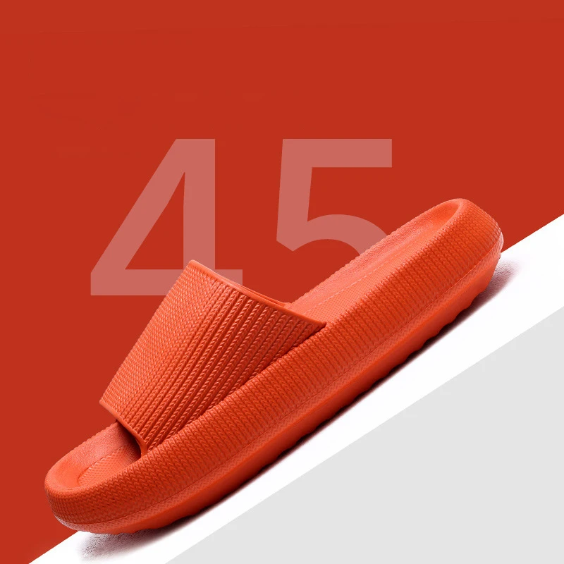 Kalın Platform Banyo Ev Terlik Kadın Moda Yumuşak Taban EVA Kapalı Slaytlar Kadın Sandalet 2021 Yaz kaymaz Flip Flop 2