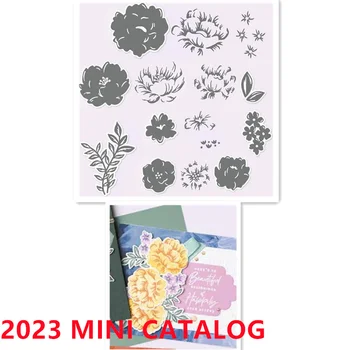Renkli Çiçekler Metal Kesme Kalıp ve Damga Şablonu kendi başına yap kağıdı Kart Yapımı Dekorasyon Kabartma El Yapımı Zanaat Kaynağı 2023