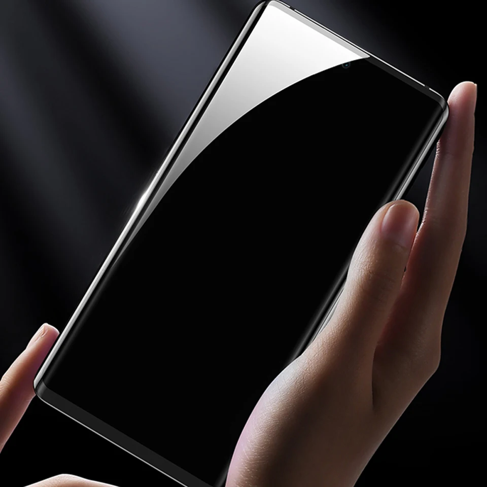 3 Adet Anti Peep Casus Kavisli Kenar Koruyucu Cam Samsung Galaxy S20 S10 E S8 S9 Artı Not 8 9 10 Pro Gizlilik Ekran Koruyucu 3