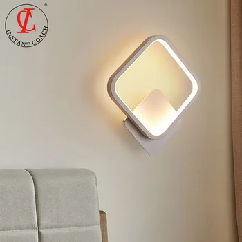 LED Moda Duvar Lambası Yatak Odası Başucu Merdiven Koridor Basit Duvar lambası 110V 220V Dekoratif Duvar lambası
