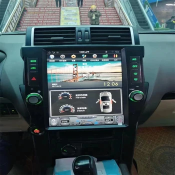Tesla Ekran TOYOTA Land Cruiser Prado 150 İçin / LC150 2014-2017 Android Araba Radyo GPS Navigasyon Multimedya Kafa Ünitesi Carplay