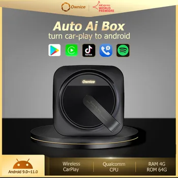 Ownice Kablosuz Apple CarPlay Aı Kutusu Android 11 Araba Oyun Android Otomatik Youtube Netfix Google Play Kia Cerato İçin 3 YD 2013-2021