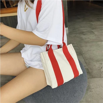 Marka Tuval Omuz Crossbody Çanta Kadın Rahat Kızlar Güzel omuzdan askili çanta Kadın Moda Mini Tote postacı çantası Yeni