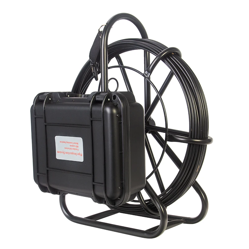 7 inç video kamera endoskop boru hattı muayene sistemi wifi kızılötesi video kaydedici 1200TVL 12LED sualtı borescope kamera 4