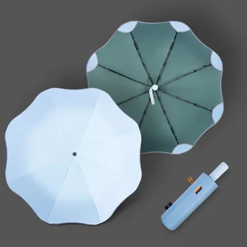 Tam Otomatik Şemsiye Araba Anti-UV Rüzgar Geçirmez Şemsiye Güneşlik Yağmurlu Lüks Şemsiye Yürüyüş Erkekler Kadınlar Yüksek Kalite
