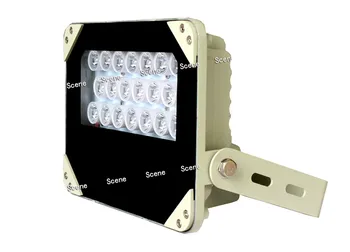 IP66 30W LED Beyaz ışık projektör LED reklam panosu ışık görünür ışık LED sokak lambası Dış mekan LED lamba Alüminyum malzeme ile