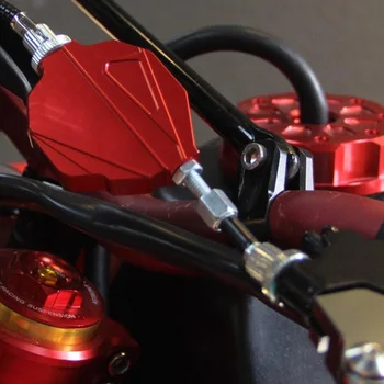 Dayanıklı Motosiklet CNC Dublör Debriyaj Kablo Kolu Değiştirme Kolay Çekme Sistemi