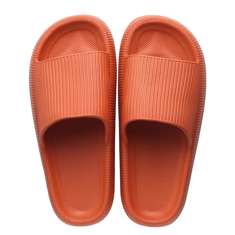 Kalın Platform Banyo Ev Terlik Kadın Moda Yumuşak Taban EVA Kapalı Slaytlar Kadın Sandalet 2021 Yaz kaymaz Flip Flop 5