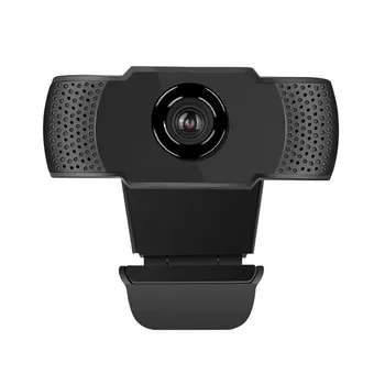 Süper Sıcak 1080P HD Webcam Web Kamera Dahili Mikrofon Otomatik Odaklama 90 ° Görüş Açısı Oynat ve Tak Ücretsiz Sürücü 2