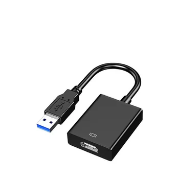 USB VGA adaptörü USB 2.0 / 3.0 VGA Harici Ekran Kartı Çoklu Ekran Dönüştürücü 1080p Masaüstü Dizüstü PC monitörü Projektör
