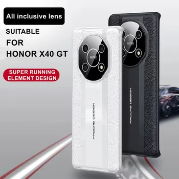 Huawei Onur için X40 GT Yaratıcı Kaplama Deri Kılıf Darbeye Dayanıklı Tampon Kapak Onur 50 70 60 Sihirli 4 3 Pro X30 Zırh Coques