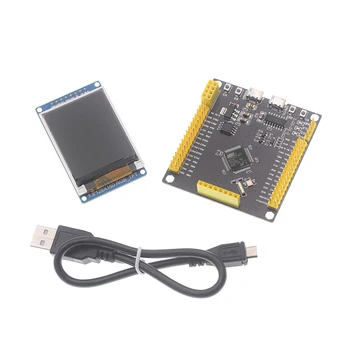 STM32 Geliştirme Kurulu STM32F103RCT6 Mikrodenetleyici 1.8 inç TFT lcd ekran Ekran öğrenme kartı 2M Bayt SPI FLASH Çip